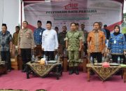 Dandim 0822 dan Bupati Bondowoso Tanam Batu Pertama Koperasi Desa Merah Putih