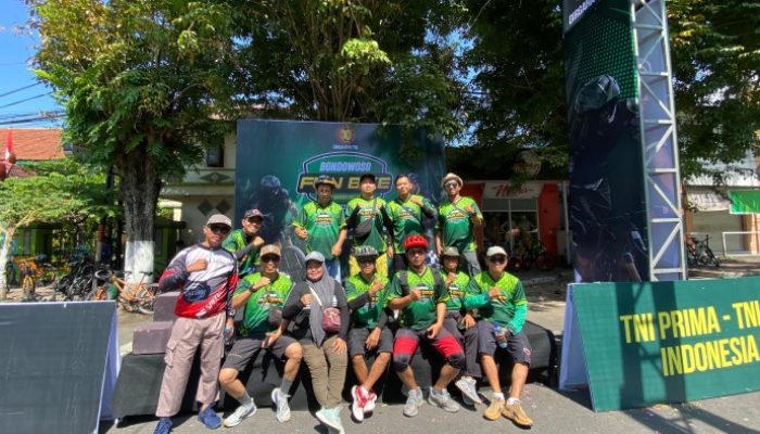 Perhutani Bondowoso Meriahkan HUT TNI ke-80 dengan Ikuti Fun Bike Bersama Masyarakat dan Forkopimda