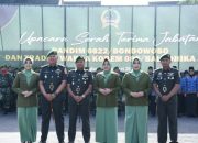 Tongkat Komando Kodim 0822 Resmi Berganti, Danrem 083/Bdj: Sertijab Tingkatkan Kinerja Satuan