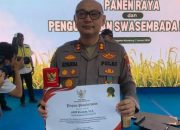 Konsisten Dukung Swasembada Pangan Kapolres Sumenep Terima Penghargaan dari Presiden R