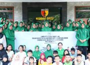 Meriahkan HUT ke-80 Persit KCK, Kodim 0822 Bondowoso Gelar Senam dan Lomba Tradisional