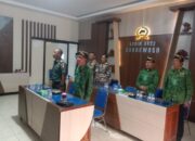 Perkuat Semangat Bela Negara, Kodim 0822 Ikuti Vidcon Pembinaan Kesadaran Keluarga Besar TNI