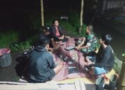 Patroli Malam Babinsa Tenggarang Perkuat Keamanan Lingkungan, Ajak Pemuda Aktif Jaga Kamtibmas