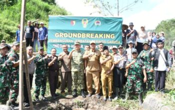 Dandim 0822 Bersama Forkopimda Hadiri Ground Breaking Jembatan Garuda, Perkuat Akses Bondowoso–Situbondo