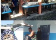 Serka Robi Widiawan Anggota Koramil 0822/11 Tapen: Kawal Distribusi Perdana MBG Dapur Cindogo 02, Sasar 824 Pelajar SD dan SMA