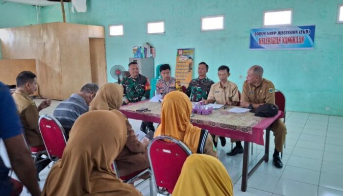 FGD Kelurahan Nangkaan Jadi Ajang Strategis, Babinsa Dorong Kolaborasi Jaga Keamanan dan Pembangunan