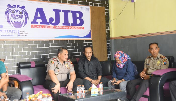 Kapolres Bondowoso Perkuat Sinergi dengan Insan Pers, AJIB Siap Jaga Profesionalisme dan Solidaritas