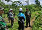 Dandim 0822 Bondowoso Turun Langsung Cek Patok Lahan Yon TP, Warga Sumber Wringin Sambut Pembangunan Strategis