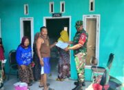 Pastikan Tepat Sasaran, Babinsa Pejagan Dampingi Distribusi Bantuan Pangan Nasional