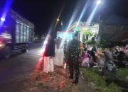 Babinsa Besuk Amankan Kegiatan Sholawat Nariyah, Pererat Silaturahmi dan Jaga Kondusivitas Wilayah