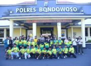 AKBP Aryo Dwi Wibowo Berangkatkan Atlet Karate Bondowoso, Targetkan Hasil Terbaik