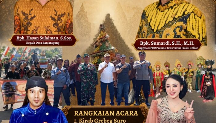 “Grebek Suro di Jombang,Hadirkan Dalang Rudi Gareng & Artis Niken Salindri”.