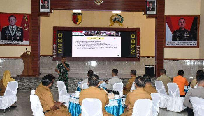 Perkuat Integritas dan Nasionalisme ASN, Kodim 0822/Bondowoso Gelar Penguatan Karakter Kebangsaan Tahun 2026
