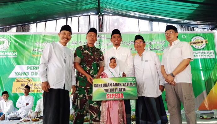 Kasdim 0822/Bondowoso Hadiri Peringatan 10 Muharam 1448 H, Perkuat Kepedulian Sosial Melalui Santunan Anak Yatim dan Kaum Dhuafa