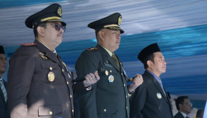 Dandim 0822 dan Kapolres Bondowoso Perkuat Sinergitas TNI-Polri pada Upacara HUT Bhayangkara ke-80