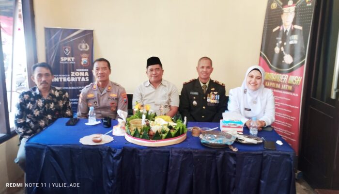 Selamat Hari Ulang Tahun Bhayangkara ke-80, Polsek Tapen Perkuat Sinergi TNI–Polri dan Forkopimcam 