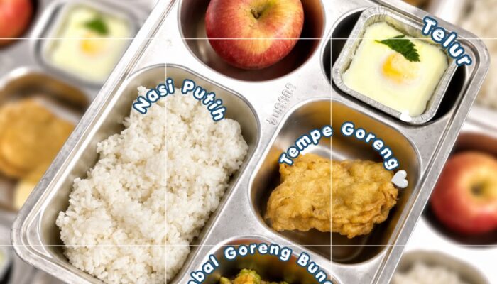 Program MBG SPPG Sempol 3 Sasar 31 Sekolah, Menu Lengkap Diserahkan Dengan Lancar