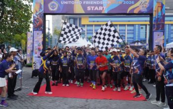Semarak Dies Natalis ke-45, Unitomo Friendship Run 2026 Satukan Ratusan Peserta