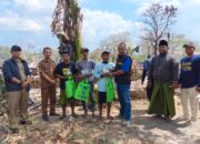Nasim Khan Indonesia bersama SAHMASY Bantu Korban Kebakaran di Gayam Jumas Botolinggo