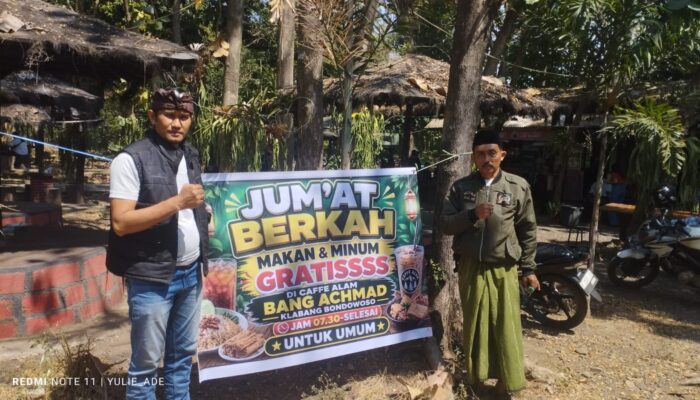 Aksi Sosial Bang Ahmad Tuai Pujian, 125 Warga Nikmati Makan Gratis Bebek Khas Madura