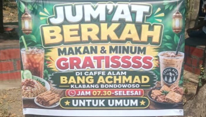 WARUNG BEBEK ASLI MADURA BANG AHMAD BAGIKAN KEBAHAGIAAN MELALUI MAKAN GRATIS UNTUK 125 ORANG