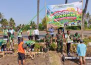 Dari Desa Besuk, Babinsa dan Petani Bersama-Sama Percepat Gerakan Tanam Serentak