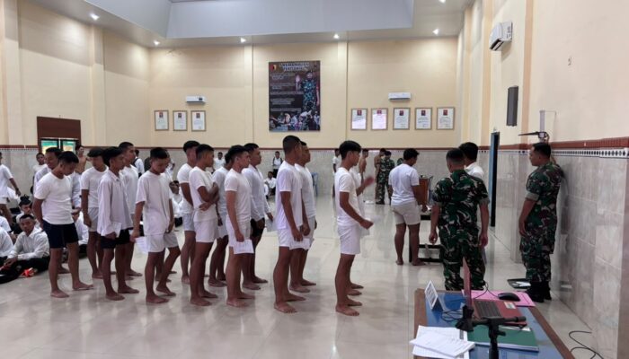 Kodim Bondowoso Jadi Pintu Awal Calon Prajurit, Validasi Caba-Cata TNI AD 2027 Dimulai