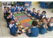 TK PGRI 5 Terima Makan Bergizi Gratis, Murid Terlihat Sangat Ceria