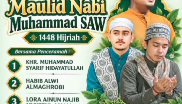 Peringatan Maulid Nabi Muhammad SAW 1448 H Di Botolinggo, Hadirkan Tiga Penceramah